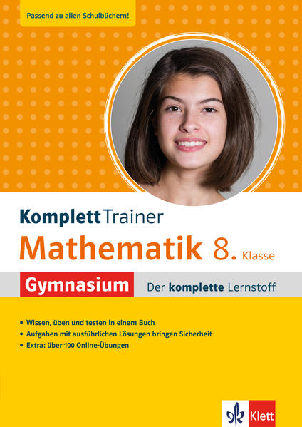 hugendubel Klett KomplettTrainer Gymnasium Mathematik 8. Klasse bei. Online bestellen oder in der Filiale abholen