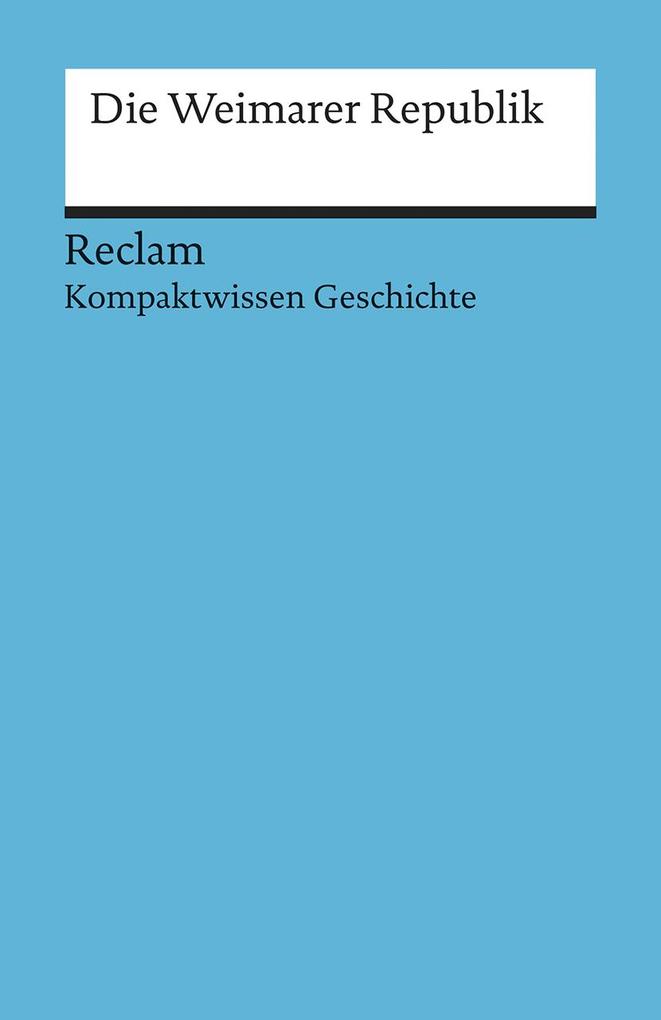 hugendubel Hartmann Wunderer: Weimarer Republik bei. Online bestellen oder in der Filiale abholen Rabatte dieses Monats