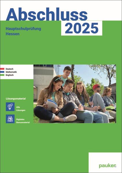 hugendubel Bergmoser + Höller Verlag AG: Abschluss 2025 - Hauptschulprüfung Hessen - Lösungsband - Deutsch Englisch Mathematik bei. Online bestellen oder in der Filiale abholen Preisnachlass