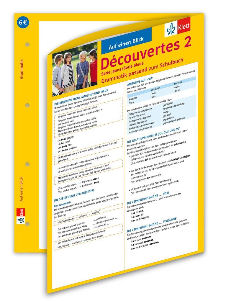 hugendubel Bettina Malek: Découvertes Série jaune und bleue 2. Grammatik bei. Online bestellen oder in der Filiale abholen