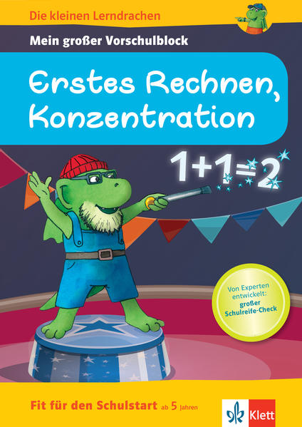 hugendubel Die kleinen Lerndrachen: Fit für den Schulstart: Mein großer Vorschulblock Erstes Rechnen Konzentration bei. Online bestellen oder in der Filiale abholen