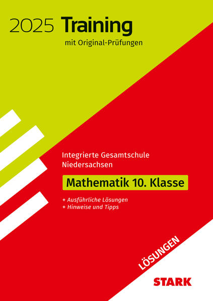 hugendubel STARK Lösungen zu Original-Prüfungen und Training - Abschluss IGS 2025 - Mathematik 10. Klasse - Niedersachsen bei. Online bestellen oder in der Filiale abholen