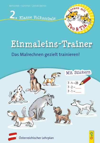 hugendubel Isabella Benischek Anita Summer Regina VOL Zeindl-Steiner Isabella BEd. MA Benischek Regina MA VOL Zeindl-Steiner: Lernen mit Teo und Tia Mathematik - Einmaleins-Trainer - 2. Klasse Volksschule bei. Online bestellen o