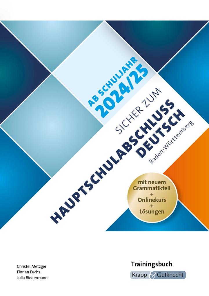 hugendubel Christel Metzger Florian Fuchs Julia Biedermann: Sicher zum Hauptschulabschluss Deutsch Baden-Württemberg - ab Schuljahr 2024/2025 inkl. Lösungen und Onlinekurs bei. Online bestellen oder in der Filiale abholen Heißer Verkauf