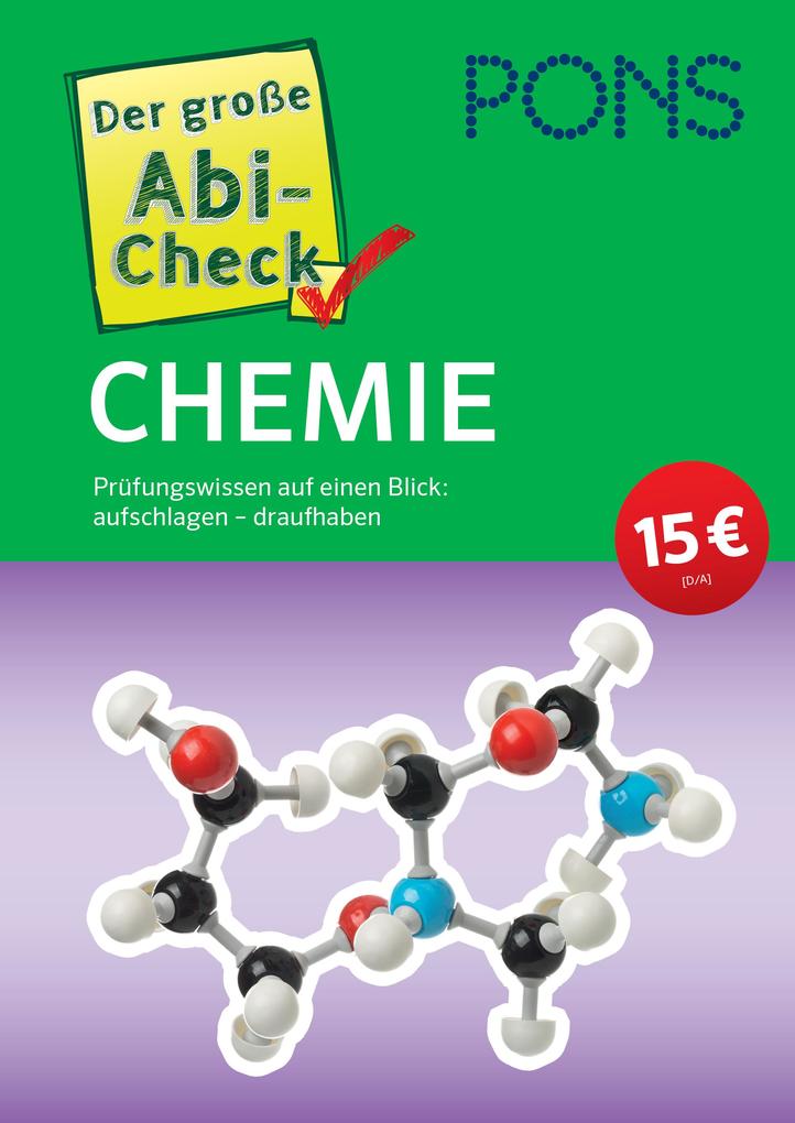 hugendubel PONS Der große Abi-Check Chemie bei. Online bestellen oder in der Filiale abholen 50% Rabatt für begrenzte Zeit
