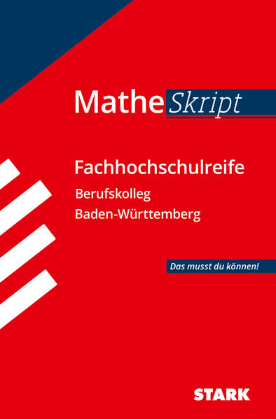 hugendubel STARK MatheSkript Berufskolleg - BaWü. Baden-Württemberg bei. Online bestellen oder in der Filiale abholen