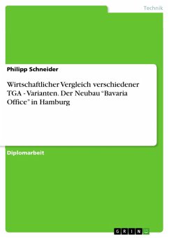 buecher Wirtschaftlicher Vergleich verschiedener TGA - Varianten am Beispiel des Neubaus … von Philipp Schneider - bücher.de Große Rabatte