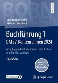 buecher Buchführung 1 DATEV-Kontenrahmen 2024 (eBook PDF) von Manfred Bornhofen; Martin C. Bornhofen - bücher.de