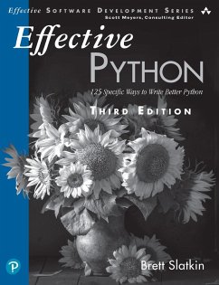 buecher Effective Python (eBook PDF) von Brett Slatkin - bücher.de Fabrikladen