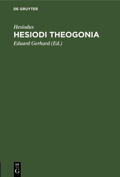buecher Hesiodi Theogonia (eBook PDF) von Hesiodus - bücher.de