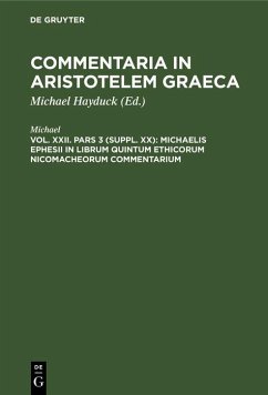 buecher Michaelis Ephesii in librum quintum Ethicorum Nicomacheorum commentarium (eBook … von Michael - bücher.de