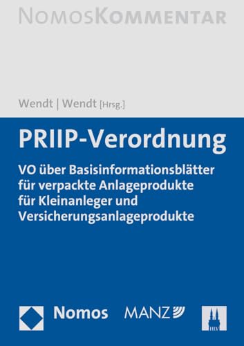 zvab PRIIP-Verordnung: über Basisinformationsblätter für verpackte Anlageprodukte für Kleinanleger und Versicherungsanlageprodukte: very good (2020)