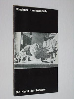 zvab Programmheft 6 Münchner Kammerspiele Schauspielhaus 1977. DIE NACHT DER TRIBADEN von Per Olov Enquist. Insz.: Dieter Dorn Bühne/ Kostüme: Jürgen Rose. Mit Lambert Hamel Cornelia Froboess Barbara Petritsch Helmut Griem H