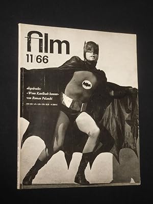 zvab Film Heft 11 November 1966. Mit Drehbuch "Wenn Kattelbach kommt" von Roman Polanski von Herausgegeben vom Erhard Friedrich Verlag Red.: Klaus Eder Werner Kließ Ernst Wendt: Magazin / Zeitschrift