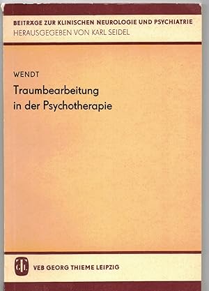 zvab Traumbearbeitung in der Psychotherapie von Wendt Harro: sehr Gut Taschenbuch (1985) Vatertagsangebot