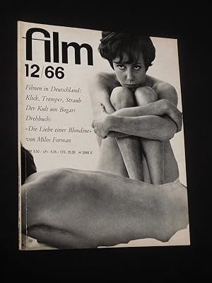 zvab Film Heft 12 Dezember 1966. "Die Liebe einer Blondine" von Milos Forman von Herausgegeben vom Erhard Friedrich Verlag Red.: Klaus Eder Werner Kließ Ernst Wendt: Magazin / Zeitschrift