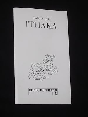 zvab Programmheft Deutsches Theater Berlin 1996/97. ITHAKA von Botho Strauß. Insz.: Thomas Langhoff Bühnenbild: Karl-Ernst Herrmann Kostüme: Andrea Schmidt-Futterer. Mit Dieter Mann (Odysseus) Dagmar Manzel (Penelope) Ulrike Riesige Ersparnisse